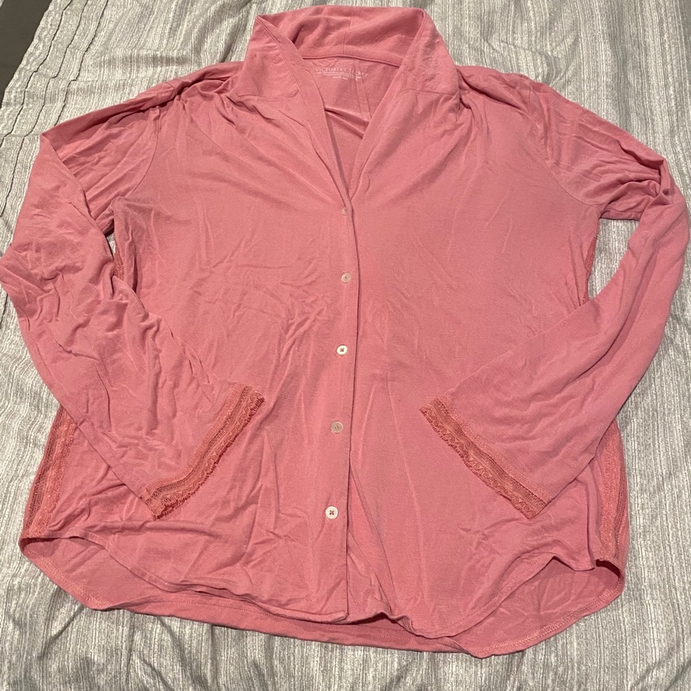 Pink Victoria’s Secret Pajama Set